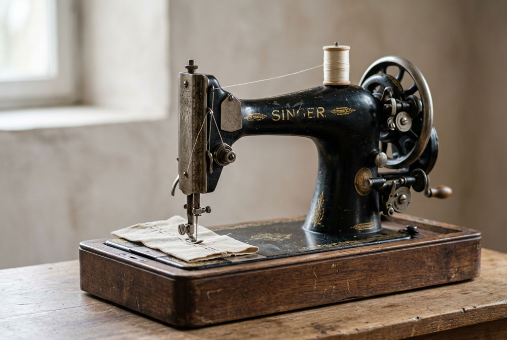 machine ancienne singer mécanique vintage antiquaire ile de france