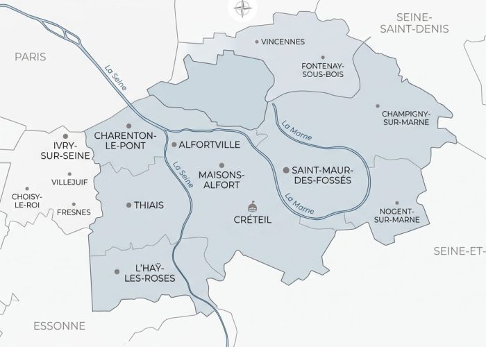 antiquaire brocanteur 94 - carte val de marne 94 villes intervention antiquaire ile de france